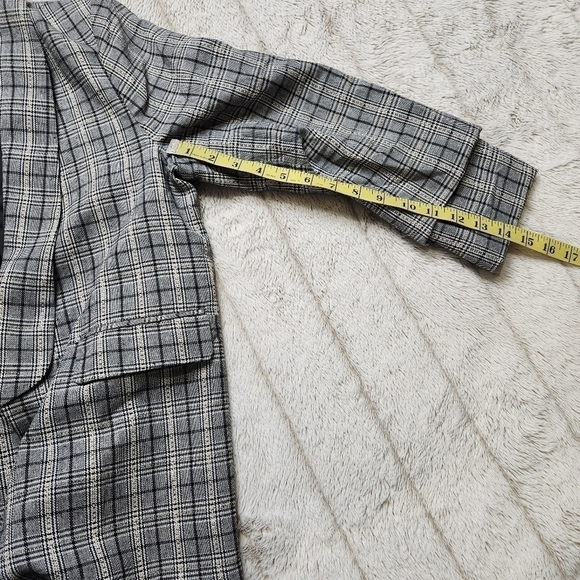 Blazer Sport jacket plaid Collard PRIVY - Picture 13 of 13